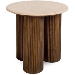 Mamaison Stolik Ragno Marmur / Drewno