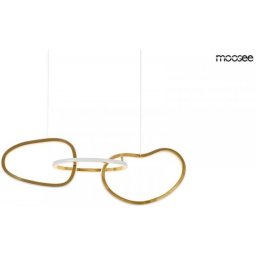 Moosee Lampa Wisząca Jazz 3 Złota