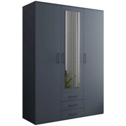 ARKOS Szafa Z Lustrem Omega 150 Niebieski