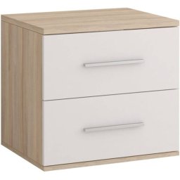 Idźczak Stolik Nocny Omega Iii- 22 Biały\\dąb Sonoma