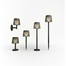 New Garden Lampa Ogrodowa Greta Solar Negro 5in1 Czarna
