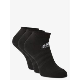 adidas Performance Skarpety pakowane po 3 szt. Mężczyźni drobna dzianina czarny, L