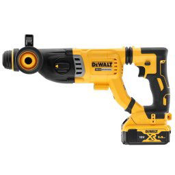 DeWALT Narzędzia - Młot kombinowany AKU18 V, 1x akumulator 5,0 Ah, ładowarka DCH263P1