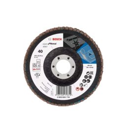 Bosch Akcesoria - Listkowa tarcza szlifierska do stali P40, średnica 125 mm 2608606716