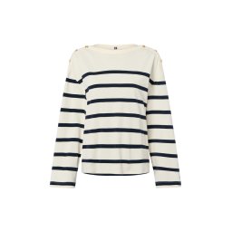 Tommy Hilfiger Bluza damska Kobiety Bawełna biały|niebieski, S