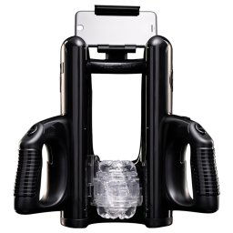 Fleshlight Quickshot Launch - czarny adapter do masturbatora