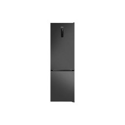 Amica FK3706D.5DFZXC (A) Pełny No Frost 200cm Komora świeżości Czarny Inox