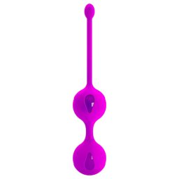 Pretty Love Kegel Up II - duo kulki gejszy (fioletowe)