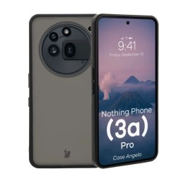 Bizon Angelo do Nothing Phone 3a Pro przydymione z Czarną ramką