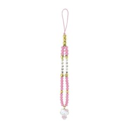 Hello Kitty Pearls and Beads Kitty Charm Różowy