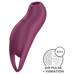 Satisfyer Pocket Pro 1 - bezprzewodowy stymulator łechtaczki falami powietrznymi (fioletowy)