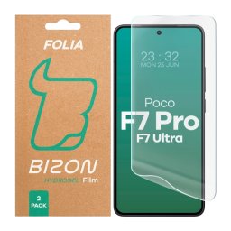 Bizon na ekran Hydrogel Front do Xiaomi Poco F7 Pro / F7 Ultra 2 sztuki