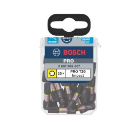Bosch Akcesoria - Zestaw bitów T30, 25 szt. 2607002807