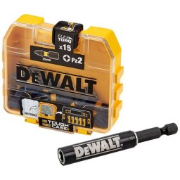 DeWALT Akcesoria - Zestaw bitów PZ2, 15 szt. DT70618T