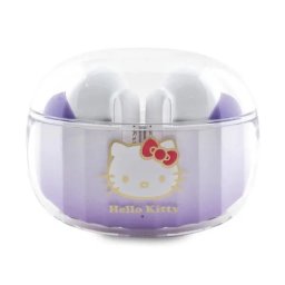 Hello Kitty True Wireless Kitty Head Logo Dokanałowe Bluetooth 5.3 Fioletowy