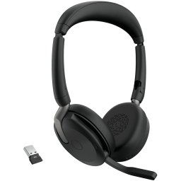 Jabra Evolve2 65 Flex Na Dwoje Uszu / Stereo UC (Universal Communications) USB-A