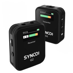 Synco G2 A1 bezprzewodowy system mikrofonowy z ekranem 2.4 GHz