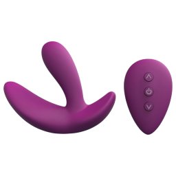 Cotoxo Saddle - wibrator do prostaty z pilotem - fioletowy