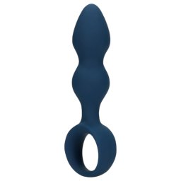 Loveline - mały analny plug z pierścieniem (niebieski)