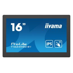 IIYAMA Monitor 15.6 cali T1624MSC-B1 IPS,poj.10pkt.450cd,24/7,media player,6H