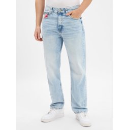 Tommy Jeans Męskie jeansy o prostym kroju - Otis Mężczyźni Bawełna niebieski, 31-32