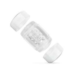 FPPR. - masturbator dwustronny - wagina i usta - przezroczysty