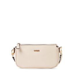 GUESS torba na ramię - Noelle II Mini Kobiety Sztuczna skóra biały, ONE SIZE