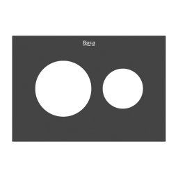 Roca Duplo S PS3 panel przycisku do łączenia z klawiszami PS3 czarny ceramiczny A8905233EE