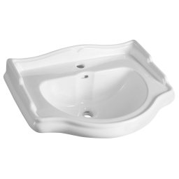 Sapho Kerasan Retro - Zlew ceramiczny 69x52 cm, biały 104601