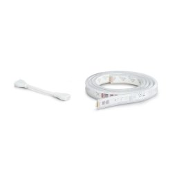 Philips Hue Smart oświetlenie - Inteligentne przedłużenie taśmy LED, 11,5 W, możliwość ściemniania, światło białe i kolorowe, długość 1 m 929002269201