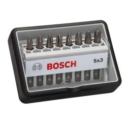 Bosch Akcesoria - 8-częściowy zestaw bitów PH/PZ, długość 49 mm 2607002558