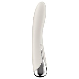 Satisfyer Spinning Vibe 1 - obrotowy masażer punktu G (beżowy)