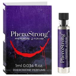 PheroStrong J for Him - perfumy z feromonami dla mężczyzn - 1ml