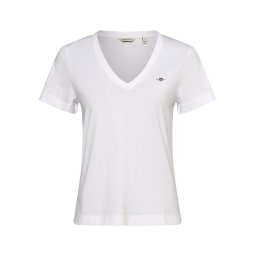 Gant T-shirt damski Kobiety Dżersej biały, XS