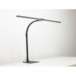 B2B Partner Lampa LED na biurko ALVARO, podstawa, pilot zdalnego sterowania