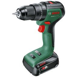 Bosch Narzędzia - Wiertarka udarowa akumulatorowa 18 V, 1x akumulator Li-Ion 2,0 Ah, ładowarka 06039D7101