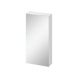 Cersanit City - Szafka z lustrem, 80x40x14 cm, 1 drzwi, zawiasy lewa/prawa, biały S584-022-DSM