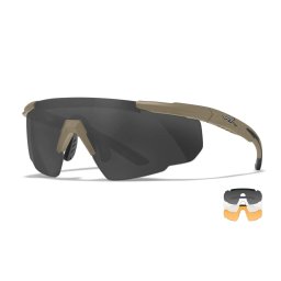 Okulary Wiley X Saber Advanced Tan Frame 308T wymienne szybki