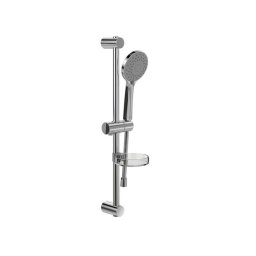 Villeroy & Boch Universal Showers - Zestaw słuchawki prysznicowej, drążka i węża, 3 strumienie, chrom TVS109004UK061