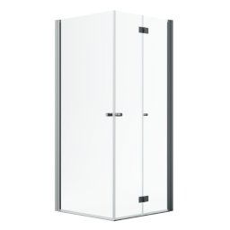Radaway Nes Black KDD B / KDD I kabina 100x90cm prawa czarny mat/przejrzyste 10024100-54-01R/10015090-54-01L
