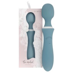 Bloom Orchid Wand - masażer wibracyjny z akumulatorem - turkusowy