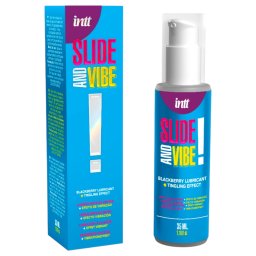 Intt - jadalny intymny żel nawilżający stymulujący - jeżyna 35ml