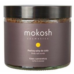 Mokosh Body Salt Srub Coffe & Orange peeling solny do ciaĹa Kawa z PomaraĹczÄ 300g