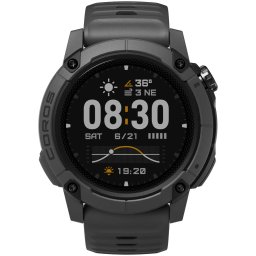 Coros Nomad czarny smartwatch z GPS ciemno-szary ★ AUTORYZOWANY SKLEP | Raty 0% | PayPo | ZWROT DO 365 DNI • POLECANA OFERTA ✓