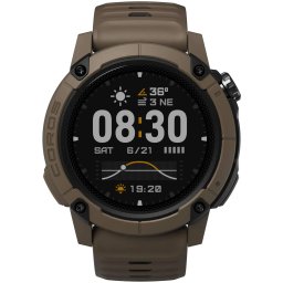 Coros Nomad brązowy smartwatch z GPS wojskowy ★ AUTORYZOWANY SKLEP | Raty 0% | PayPo | ZWROT DO 365 DNI • POLECANA OFERTA ✓