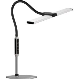B2B Partner Lampa LED na biurko LUCIO, podstawa, pilot zdalnego sterowania
