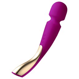 LELO Smart Wand 2 - duży - akumulatorowy wibrator masujący (fioletowy)