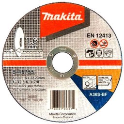 Makita Akcesoria - Tarcza tnąca do metalu 115x22,2 mm B-45755
