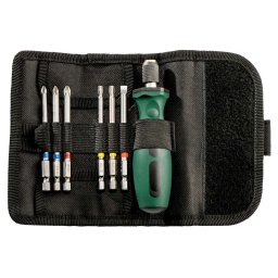 Metabo Akcesoria - 7-częściowy zestaw przedłużonych bitów, długość 89 mm 626723000