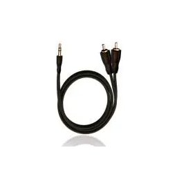 Oehlbach 84013 kabel jack 3,5mm 0,75m Czarny